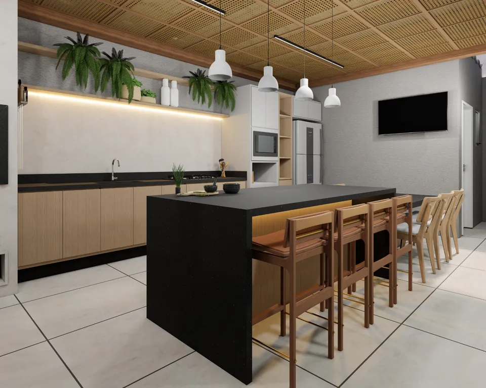 Ambiente projetado por Hellen Taciani